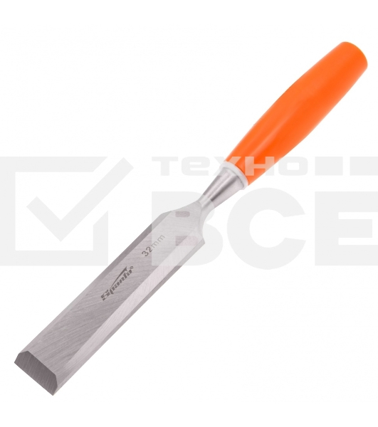 Стамеска Sparta 32 мм, плоская, пластиковая рукоятка