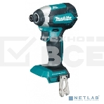 Гайковерт аккумуляторный MAKITA DTD153Zб\щет 18в li-ion 0-3400об\м 6-ти гр1\4'' 1.3кг б\ак з\у, фото2