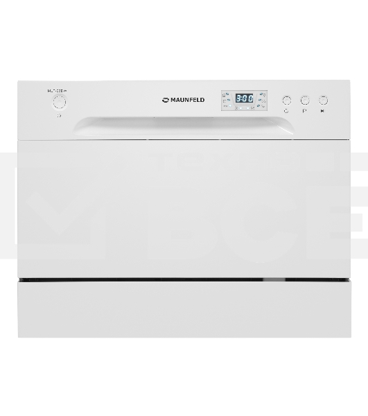 Встраиваемая посудомоечная машина Maunfeld MLP-06DW, белый, 44.8 см, 6 компл., 49 дБ, класс A+