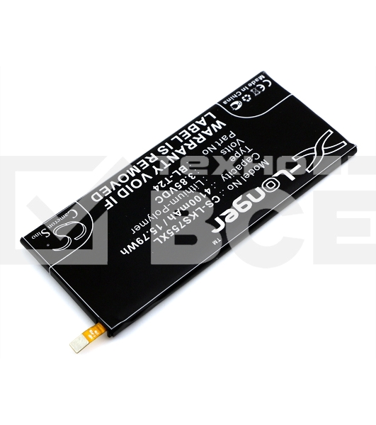 Аккумулятор CameronSino  CS-LKS755XL BL-T24 для LG K212, K220  3.85V / 4100mAh / 15.79Wh