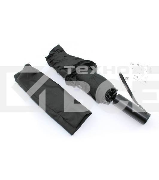 Зонт Xiaomi 90 points fully automatic reverse folding lighting umbrella, автомат, black