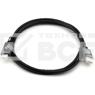 Кабель аудио-видео Cactus CS-DP-HDMI-1.2-2 DisplayPort (m)/HDMI (m) 2м. позолоч.конт. черный