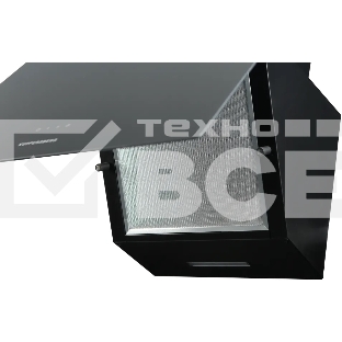 Вытяжка Kuppersberg F 605 B наклонная, 60 см, 850 м3/ч, отвод/рециркуляция, 3 скорости, черный цвет
