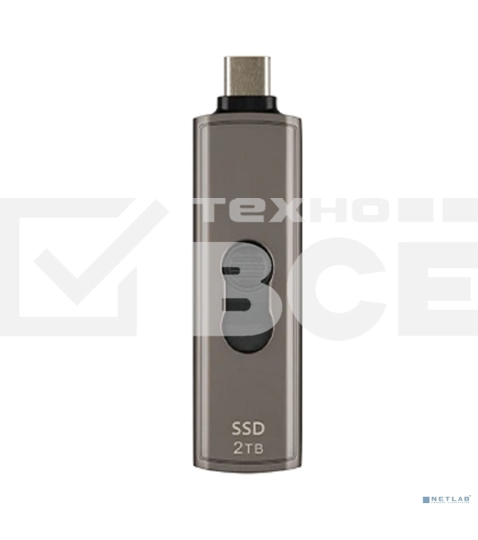 Внешний накопитель SSD Transcend USB-C 1TB TS1TESD330C ESD330C серый