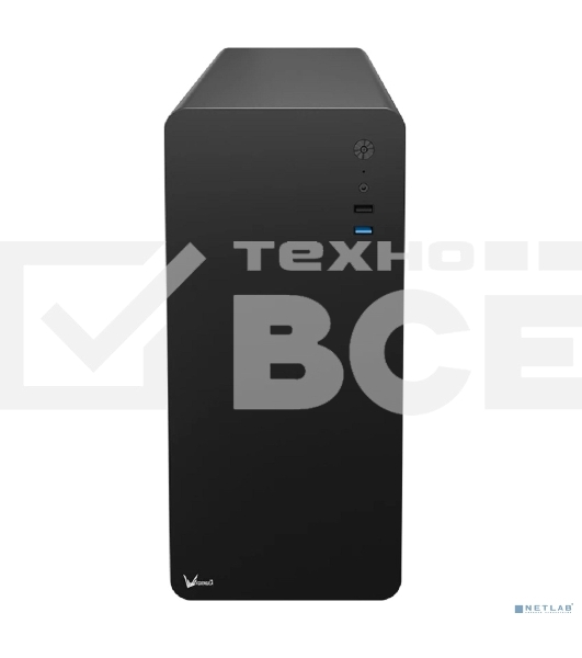 Компьютерный корпус Aerocool / Formula CS-110-S-BK-v1 (mATX, 0.7мм, USB 3.0 x1, USB 2.0 x2, 1x 8см Black Fan)