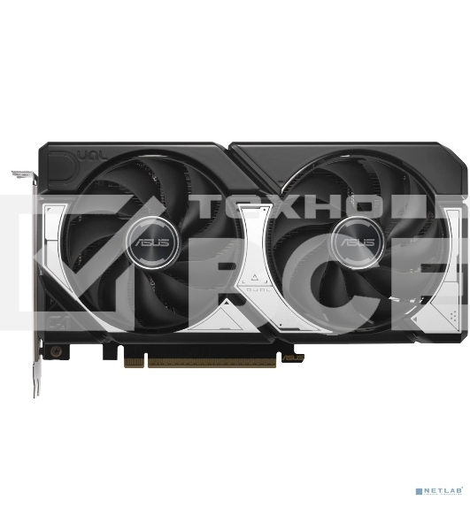 Видеокарта ASUS GeForce RTX 5060 Ti 8G DUAL OC Edition, NVIDIA RTX 5060 Ti, 8 ГБ GDDR7, 128 бит, PCI-e 5.0, 1xHDMI, 3xDP, 2632 МГц