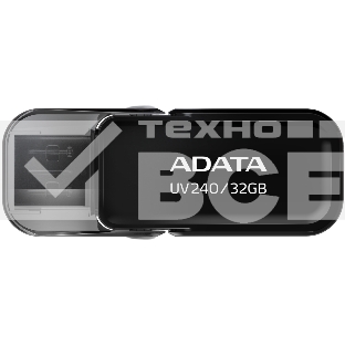 Флеш диск 32GB ADATA UV240, USB 2.0, Черный