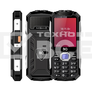 Мобильный телефон BQ 2817 Tank Quattro Power черный