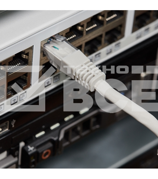 Rexant Пaтч-корд U/UTP, категория 5e, RJ45-RJ45, неэкранированный, LSZH серый, 2м