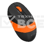 Мышь беспроводная A4Tech Fstyler FG10S черный/оранжевый, 2000 dpi, радиоканал, USB, кнопки - 4, фото5