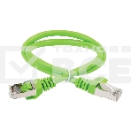 Коммутационный шнур ITK (патч-корд), кат.5Е FTP, 3м, зеленый, фото2