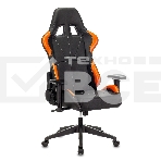 Кресло игровое Zombie VIKING 5 AERO черный/оранжевый искусственная кожа с подголов. крестовина пластик, фото10