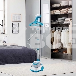 Отпариватель напольный Kitfort КТ-957 1500Вт белый/бирюзовый, фото23