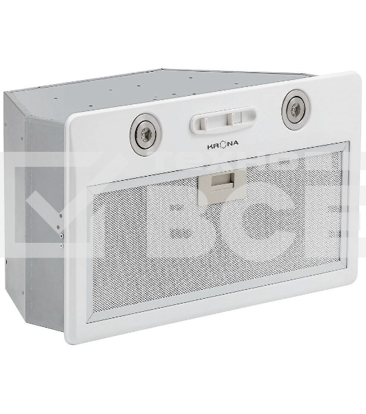 Встраиваемая вытяжка  Krona RUNA 600 white S