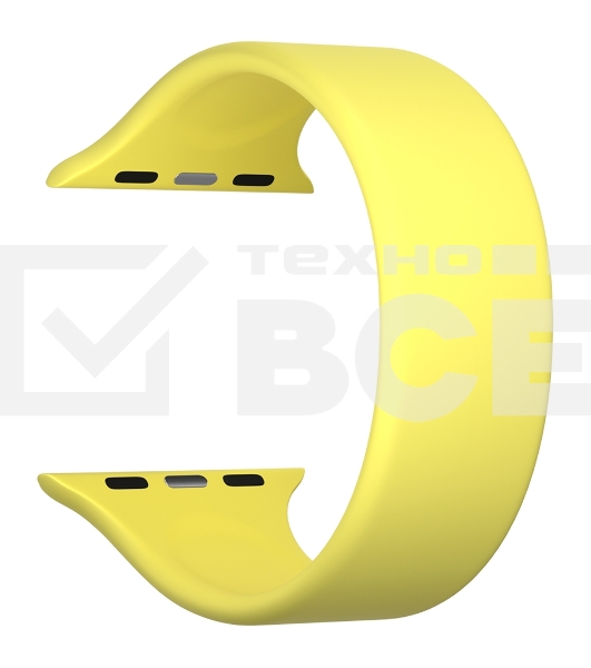 Силиконовый ремешок для Apple Watch 38/40 mm LYAMBDA ATRIA DSJ-23-40-YL Yellow