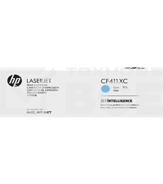 Контрактный Картридж лазерный HP 410X Contractual High Yield Голубой Original LaserJet Toner Cartridge