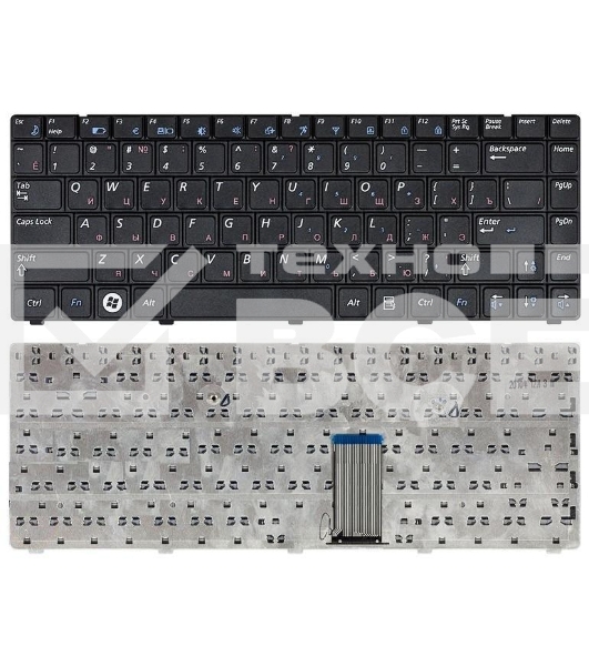 Клавиатура для ноутбука Samsung R420 R418 R423 R425 R428 R429 R469 RV410 RV408 черная