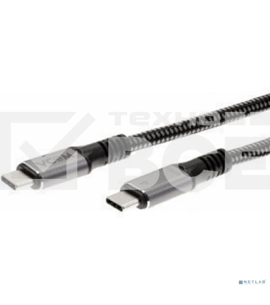 Кабель Thuderbolt4/ USB4 Type C, 5K@60Hz, 40GBps, PD 100W, 5A, VCOM, 1.2м <CU540M-1.2M>