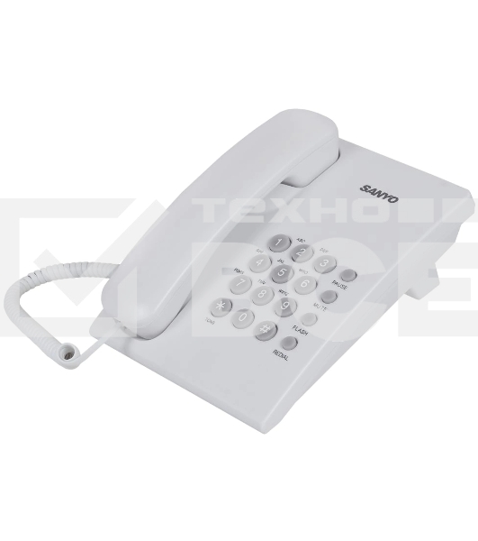Телефон проводной SANYO RA-S204W белый