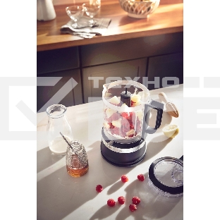 Кухонный миникомбайн KitchenAid 5KFC0516EBM, чаша 1.2 л, матовый черный