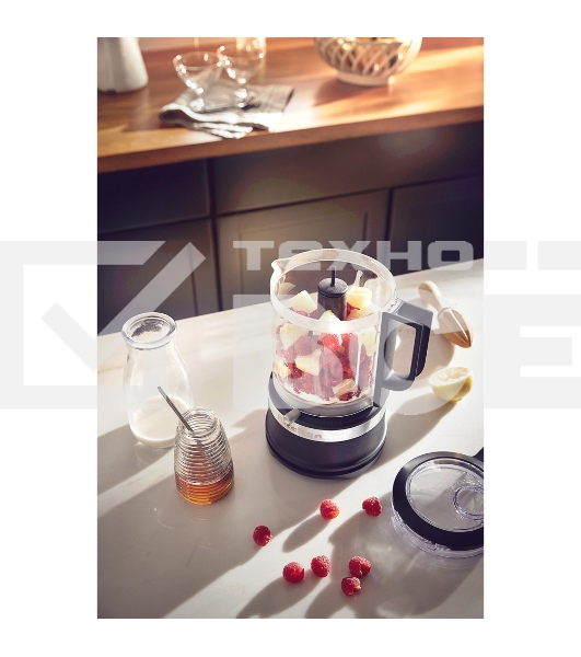 Кухонный миникомбайн KitchenAid 5KFC0516EBM, чаша 1.2 л, матовый черный