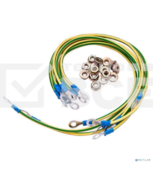 Кабель заземления Cabeus, для шкафов, желтый