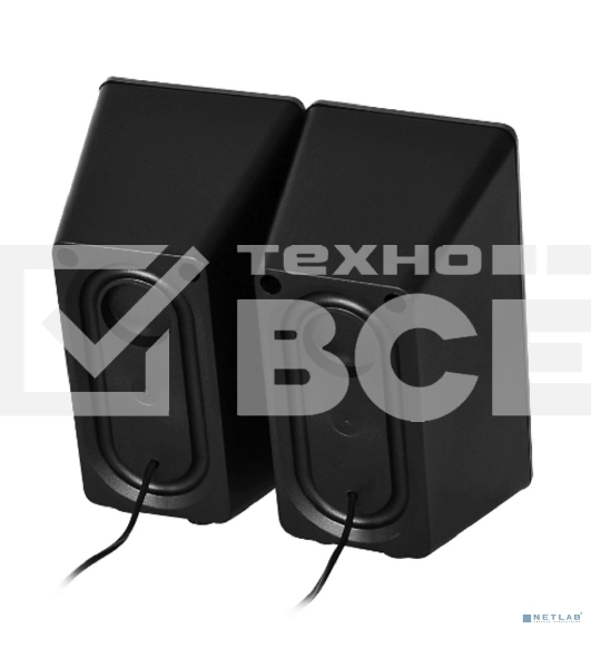 Акустическая система Oklick OK-165 2.0 черный 6Вт