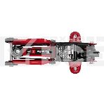 Домкрат гидравлический подкатной MTX 2 т, 140-340 мм, в пласт. кейсе, фото12