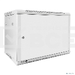 Шкаф телекоммуникационный 19' настенный 9U ExeGate EC-WM-9U.450.M.GREY (19', 9U, 600x450x500 мм (ШхГхВ), передняя дверь металл, съемные боковые панели, пыле- и влагозащита IP23, светло-серый RAL 7035), фото17