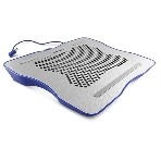 Подставка для ноутбука CROWN CMLC-1001 silver&blue (до 15,6', материал металл Вес 530 г Размер 331* 264*43 мм), фото13