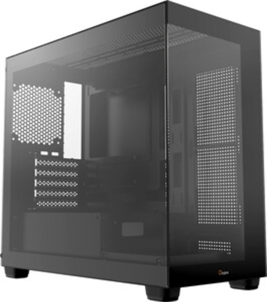 Компьютерный корпус Ocypus Gaммa C52 BK mATX/win/black/no PSU/Tempered Glass