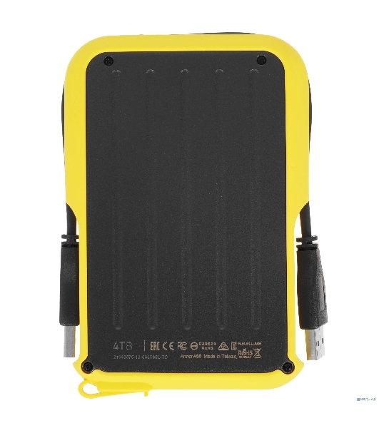 Внешний HDD 4TB Silicon Power Armor A66, 2.5', USB 3.2, Желтый
