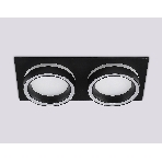 Светильник Ambrella light TN52424/2 BK/FR черный/белый матовый GX53 max 12W 210*105*45, фото6