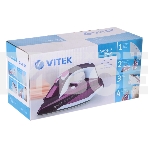 Утюг Vitek VT-1215 (PK) максимальная мощность 2400 Вт.Подошва Ceramic Ultra Care., фото4