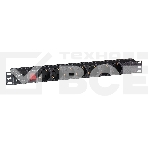 Блок розеток горизонтальный ExeGate ServerPro PDU-19H703 Al-7S-C20-SW, 19