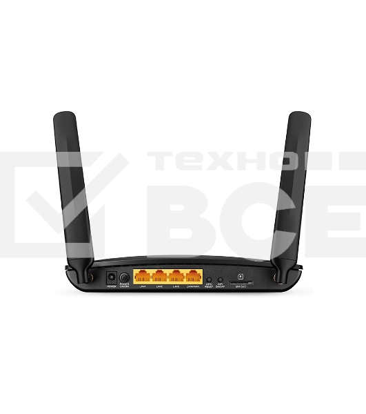 Роутер беспроводной TP-Link Archer MR400 AC1200 10/100BASE-TX/4G черный