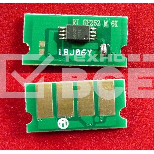 Чип ELP для Ricoh Aficio SP C252Dn/C252Sf/C262Dnw/C262Sf Magenta 6K (SPC252HE)