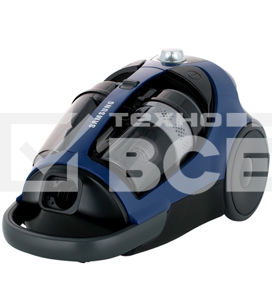 Пылесос Samsung VCC8836V36/XEV синий, 430/2200 Вт, уборка сухая, пылесборник контейнер 2 л