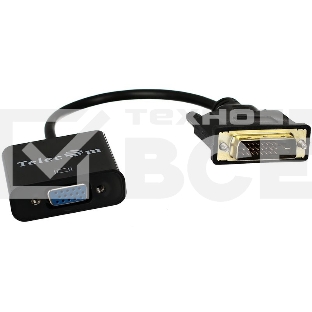 Кабель-переходник VCOM DVI-D 25M ---> VGA 15F  Telecom <TA491> Кабель-переходник DVI-D 25M ---> VGA 15F  Telecom <TA491>