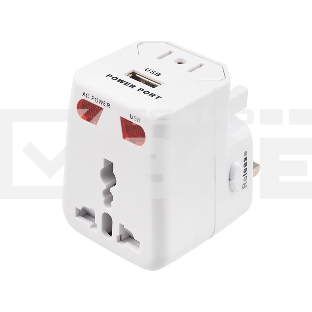 Адаптер сетевой «Путешественник» с USB Rexant