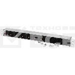Блок распределения питания ЦМО R-10-6S-5C13-I-440-Z гор.размещ. 5xC13 6xSchuko базовые 10A без вилки, фото3