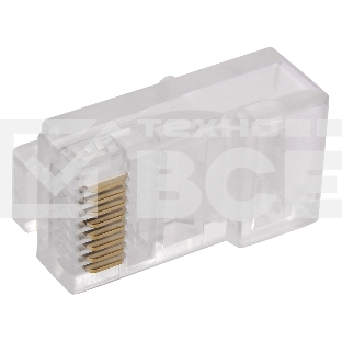 Разъём ITK RJ-45 UTP для кабеля кат.6  CS3-1C6U