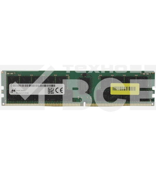 Оперативная память Crucial, DDR4, 64GB (1x64GB), 3200 MHz, CL22, ECC, RDIMM
