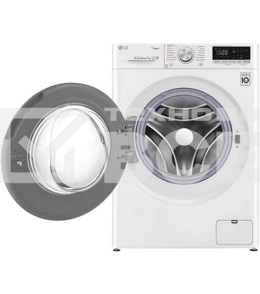 Стиральная машина LG F2V5HS0W / LG AIDD белый, загрузка фронтальная 7 кг, 1200 об/мин., класс: A