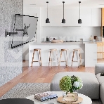 Кронштейн для телевизора Kromax CORBEL-5 черный 15'-42' макс.25кг настенный поворот и наклон, фото2