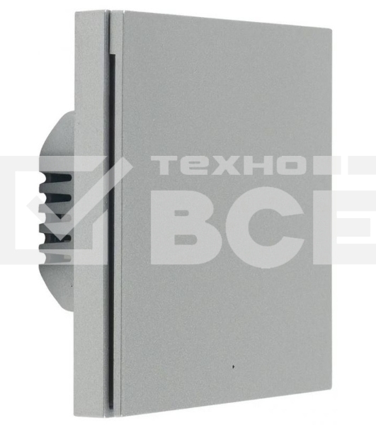 Выключатель умный Aqara H1 EU 1-нокл. с нейтралью серый (WS-EUK03GR)