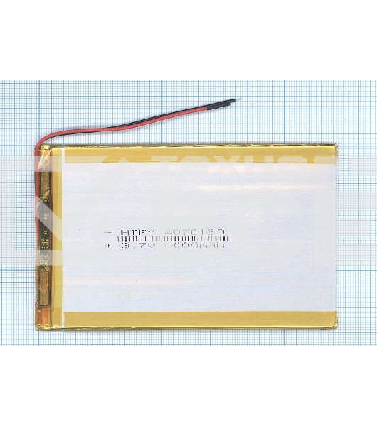 Аккумулятор Li-Pol (батарея) 4*70*130мм 2pin 3.7V/4000mAh