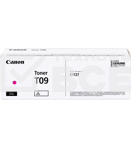 Тонер Canon T09 MG 3018C006 пурпурный туба для копира i-SENSYS X C1127iF, C1127i, C1127P