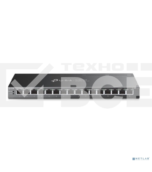 Настольный коммутатор TP-Link TL-SG116P с 16 гигабитными портами PoE+