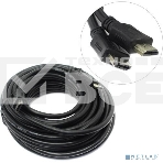 Кабель HDMI C-HM-HM-10M Wize, 10 м, v.2.0, 19M/19M, позол.разъемы, экран, черный, пакет, фото 1